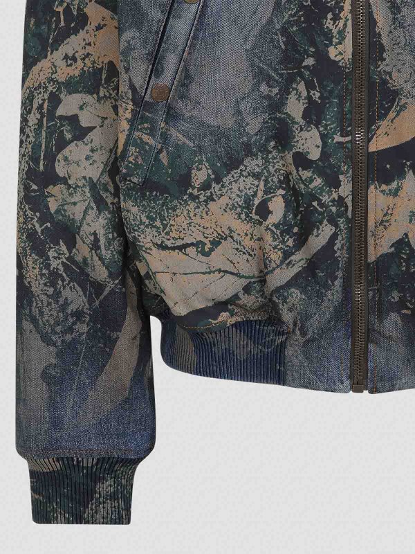 The Best Shops Acne Studios: casual jackets - Cotton Bomber Jacket