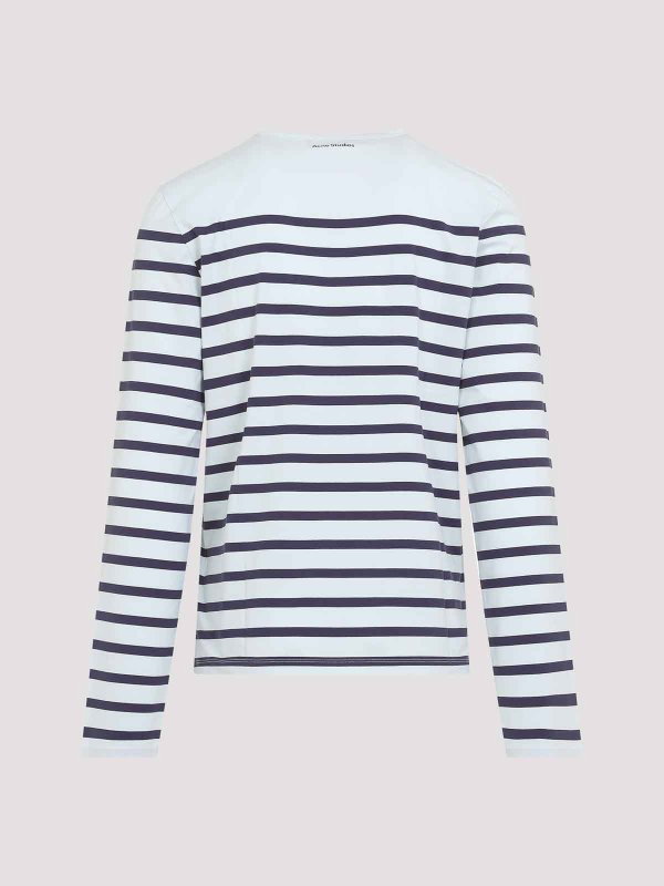Acne Studios: T-shirts online - T-Shirt - Hellblau