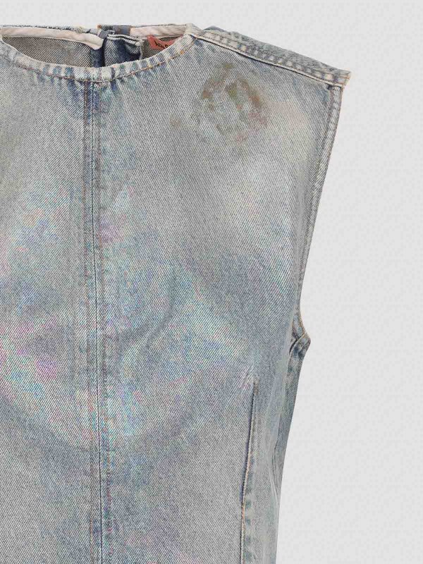 The Best Shops Acne Studios: short dresses - Mini Dress Denim