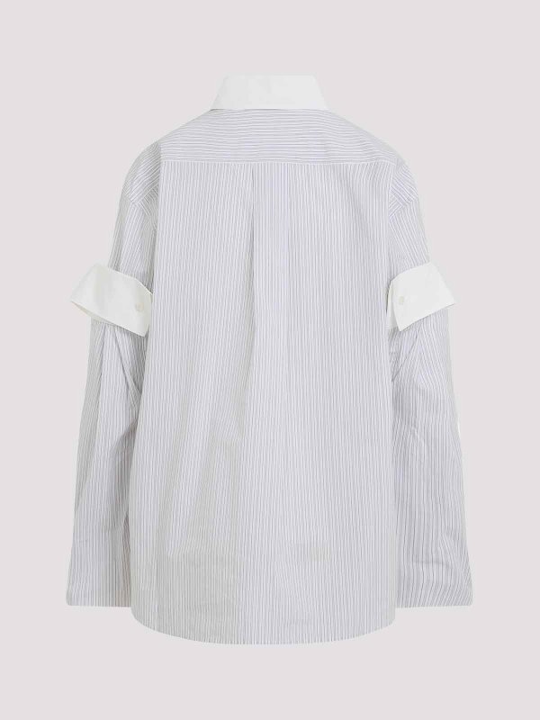 Acne Studios: ブラウス online - ブラウス - ダークグリーン