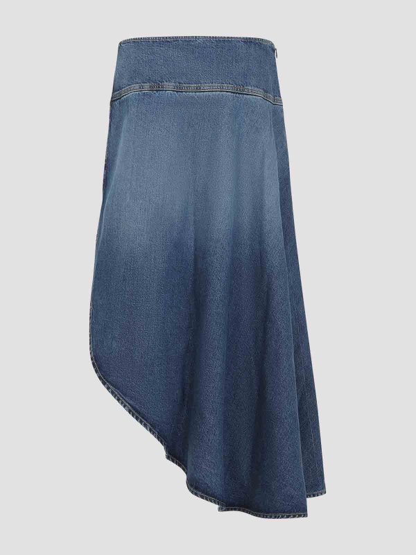 Alaïa: Knielange und Midi Röcke online - Midirock - Hellbeige