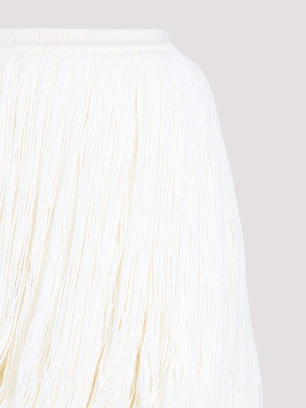 The Best Shops Alaïa: ニーレングススカート＆ミディ丈 - 膝丈/ミディスカート - 白