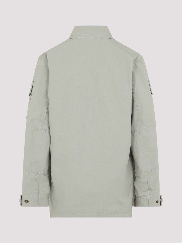 BALENCIAGA: shirts online - Long Sleeves Military Shirt