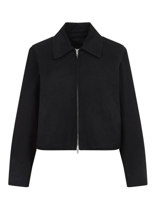 BALENCIAGA: パーカー - パーカー - 黒