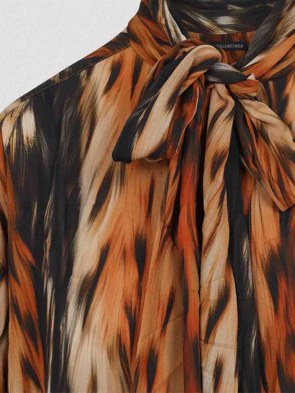 The Best Shops BALENCIAGA: knee length dresses - Knotted Dress