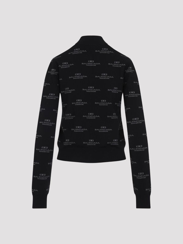 BALENCIAGA: Cardigans online - Cardigan - Schwarz