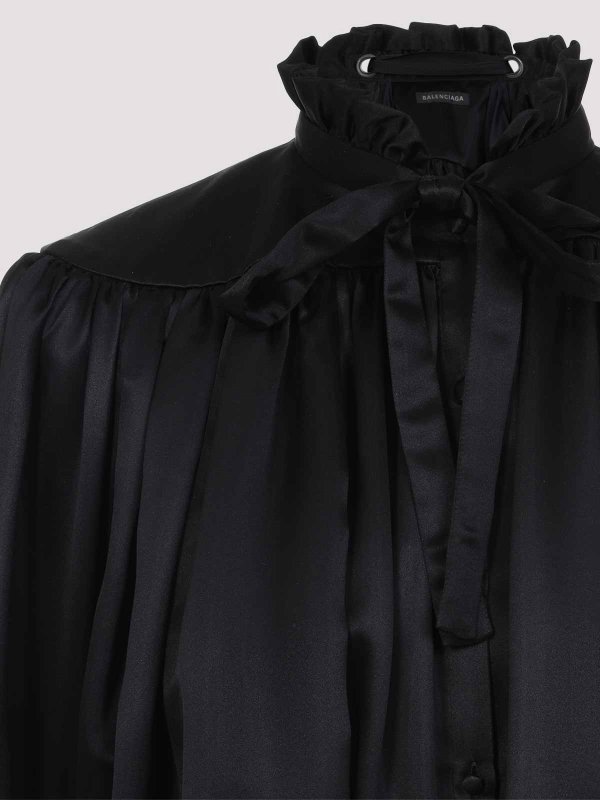 The Best Shops BALENCIAGA: ブラウス - ブラウス - 黒