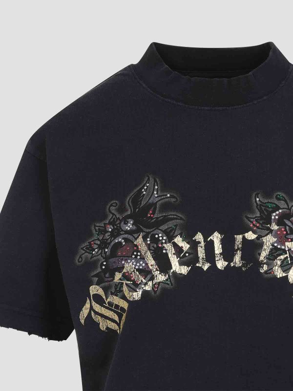 The Best Shops BALENCIAGA: t-shirts - Small Fit T-Shirt