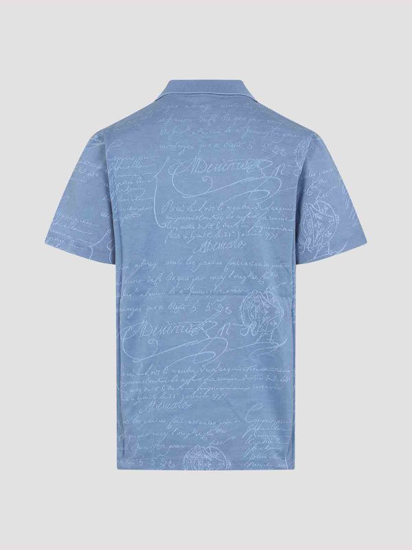 BERLUTI: ポロシャツ online - ポロシャツ - ブルー