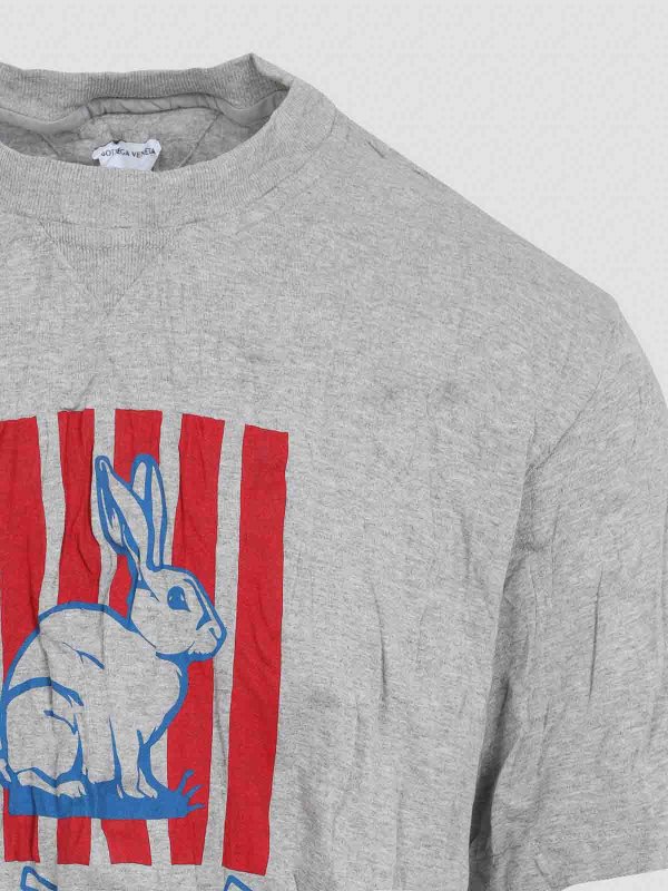 The Best Shops BOTTEGA VENETA: Camisetas - Camiseta - Gris