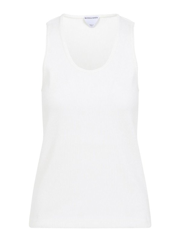 BOTTEGA VENETA: トップス＆タンクトップ - トップ/タンクトップ - 白