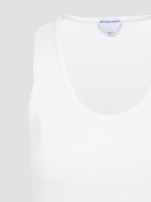 The Best Shops BOTTEGA VENETA: トップス＆タンクトップ - トップ/タンクトップ - 白