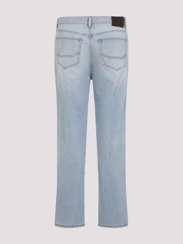 BRIONI: Jeans évasés online - Jean Bootcut - Bleu