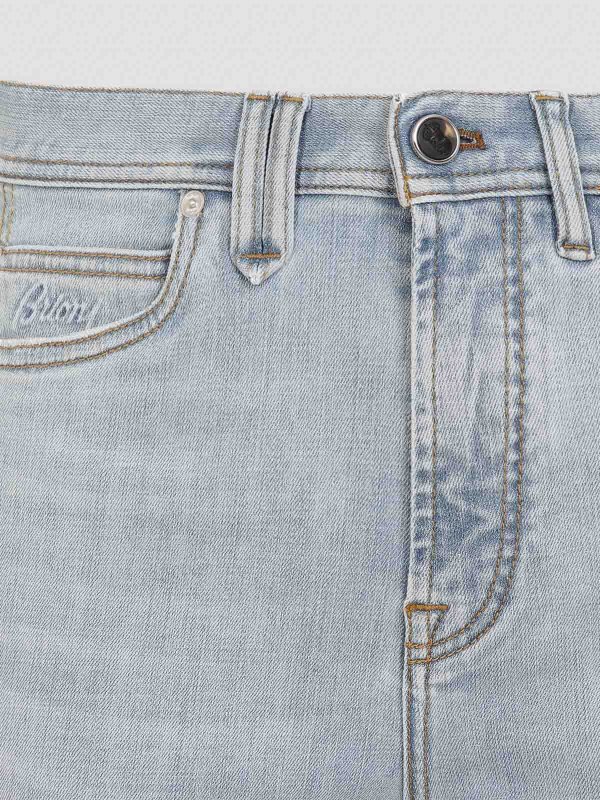 The Best Shops BRIONI: Jeans évasés - Jean Bootcut - Bleu