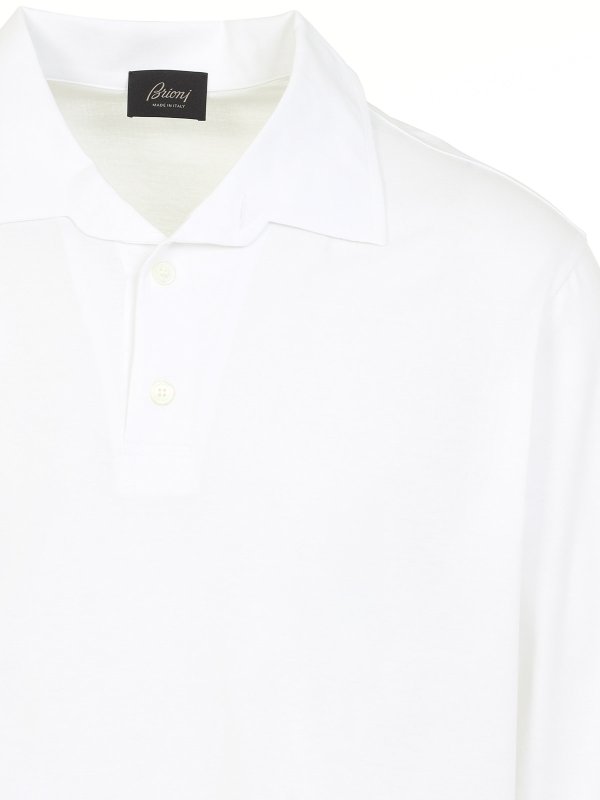 BRIONI: Poloshirts online - Poloshirt - Weiß