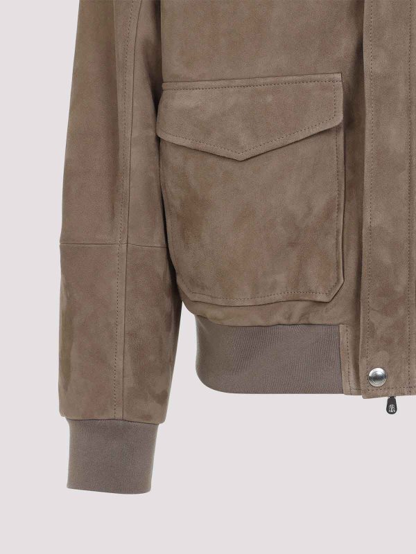 The Best Shops BRUNELLO CUCINELLI: カジュアルジャケット - カジュアルジャケット - ブラウン