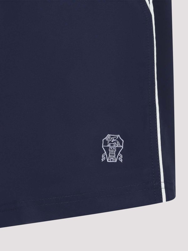 The Best Shops BRUNELLO CUCINELLI: トラウザーショーツ - ショートパンツ - ダークブルー