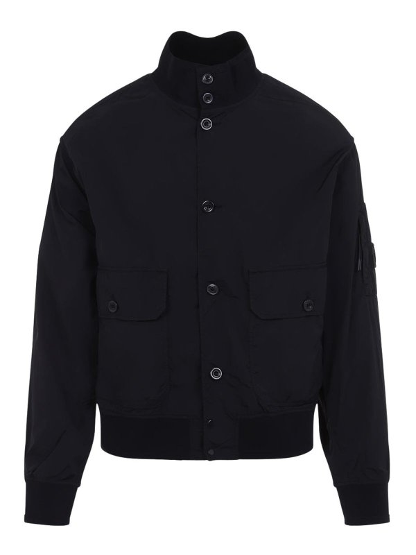 C.P. COMPANY: casual jackets - Cp Company Chrome-R Full Button Jacket