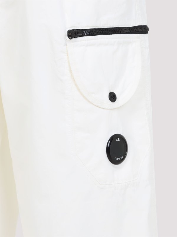 The Best Shops C.P. COMPANY: Trousers Shorts - Cp Company Microreps Boxy Cargo Pants