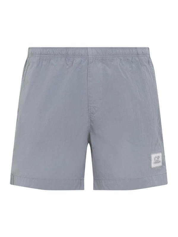 C.P. COMPANY: トラウザーショーツ - ショートパンツ - グレー