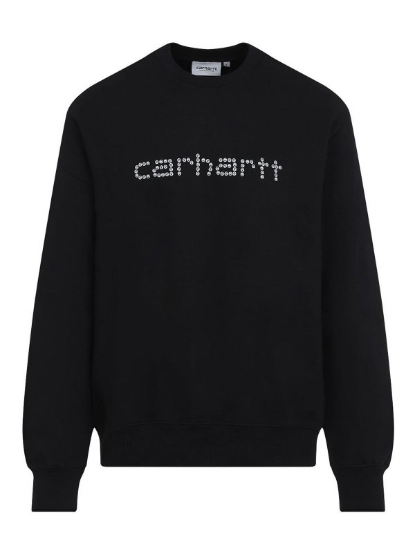 CARHARTT: クルーネック - クルーネック - 黒