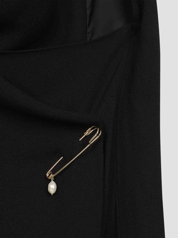 マキシドレス - 黒 shop online: CARVEN