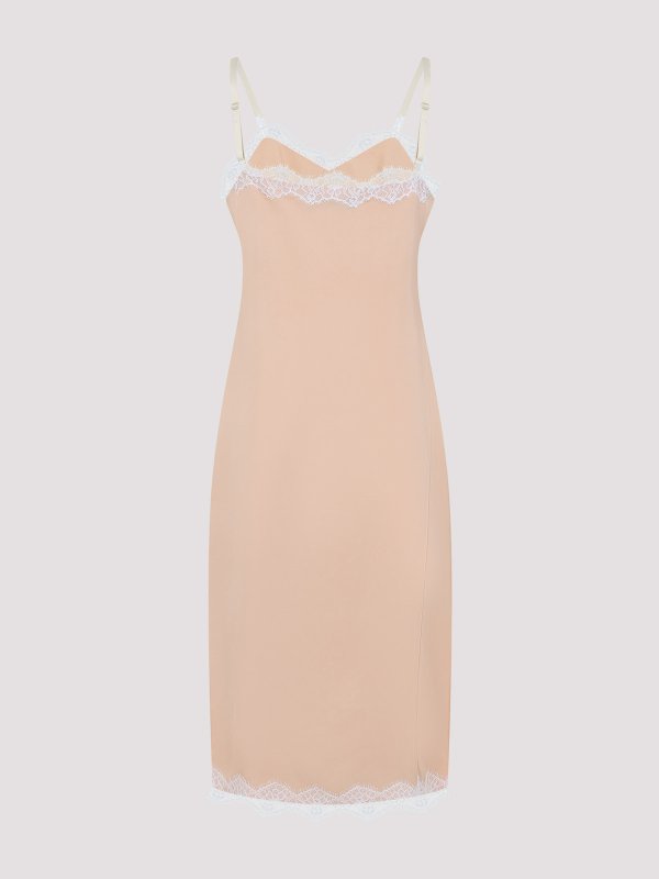 CARVEN: ニーレングスドレス online - 膝丈ドレス - ベージュ