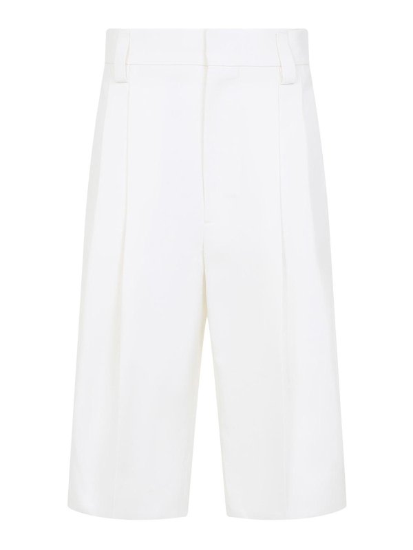 CARVEN: Hosen Shorts - Shorts - Weiß