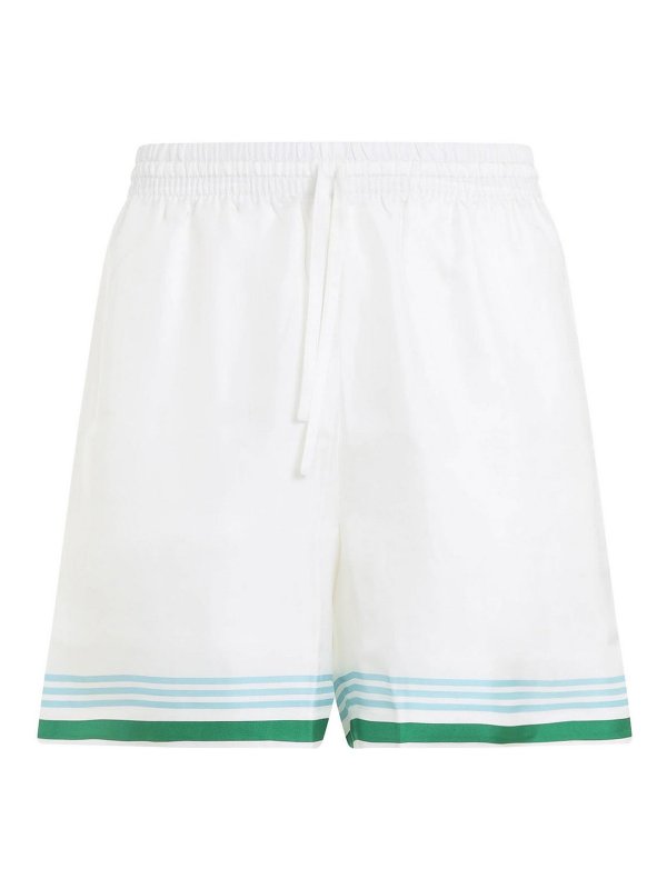 CASABLANCA: Trousers Shorts - Drawstring Shorts