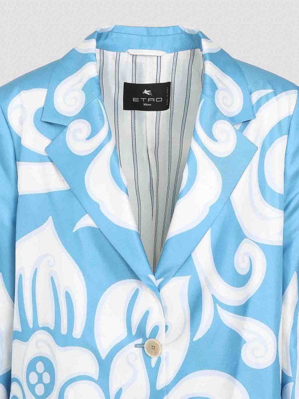 The Best Shops ETRO: short coats - Printed Caban