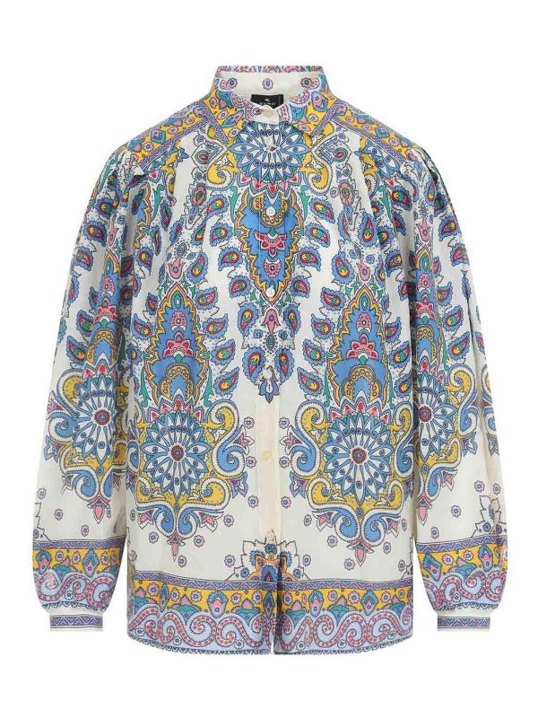 ETRO: Blusen - Bluse - Blau