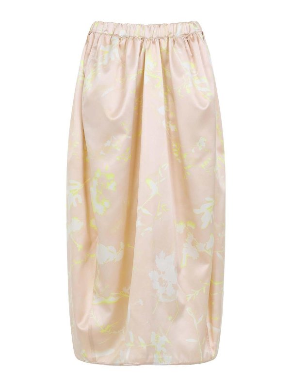 FABIANA FILIPPI: gonne al ginocchio  e longuette - Gonna midi di seta