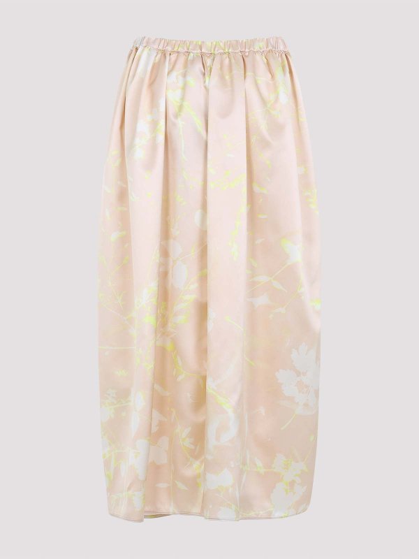 FABIANA FILIPPI: gonne al ginocchio  e longuette online - Gonna midi di seta