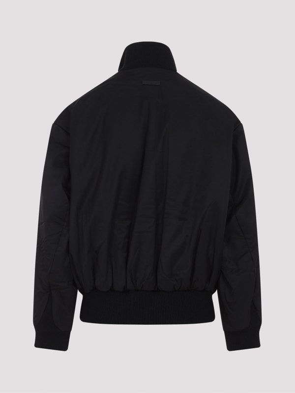 FEAR OF GOD: casual jackets online - High Neck Bomber Jacket