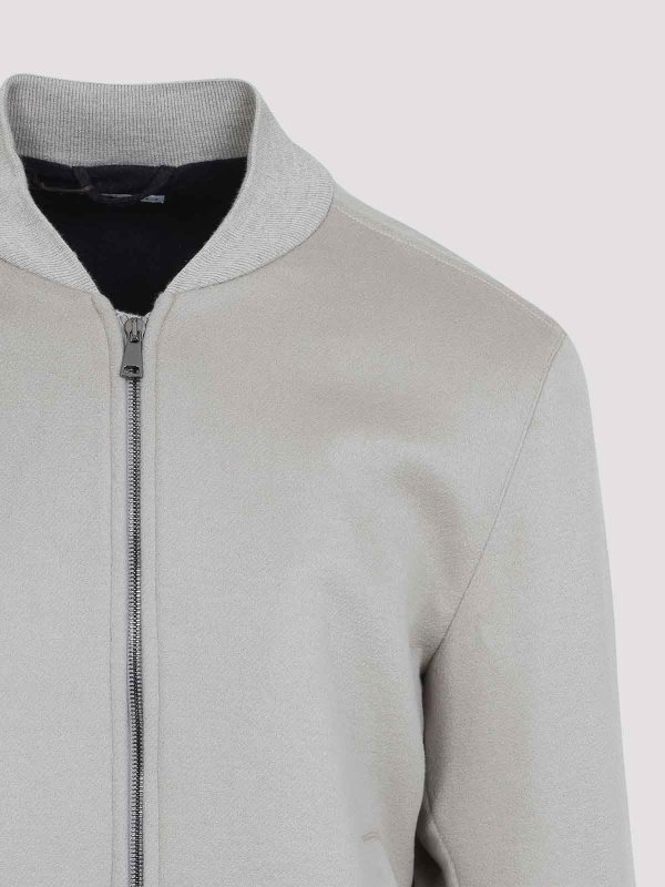 カジュアルジャケット - グレー shop online: GIADERO