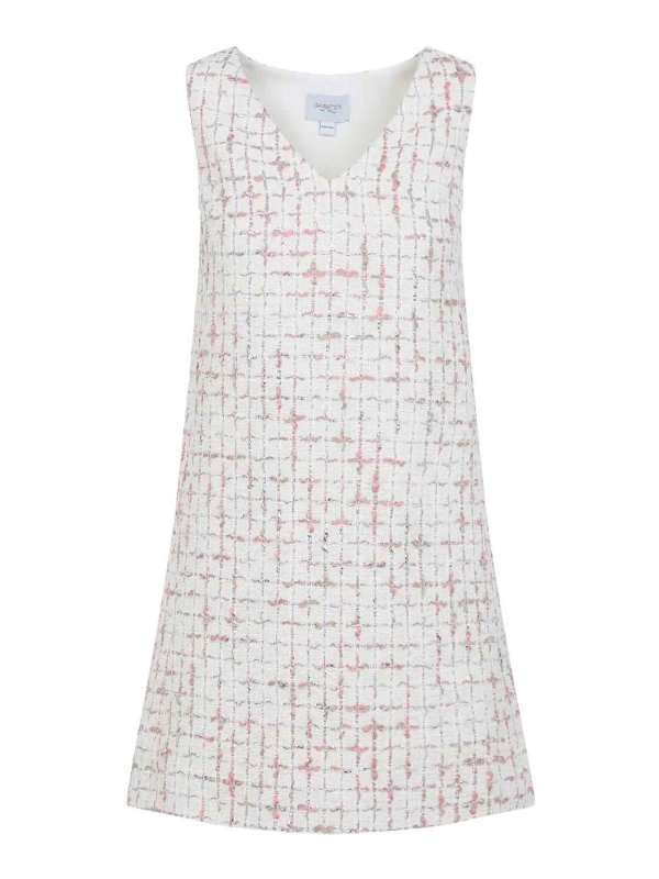 Giambattista Valli: Knielange Kleider - Knielanges Kleid - Weiß