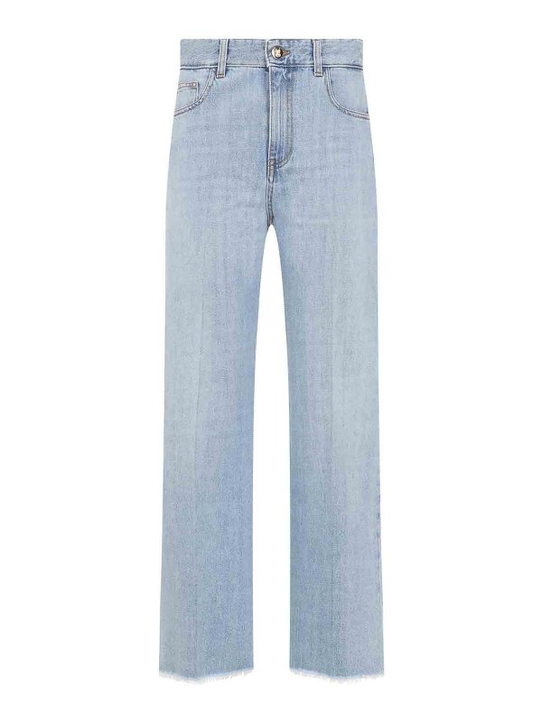 Giambattista Valli: bootcut jeans - Cotton Jeans