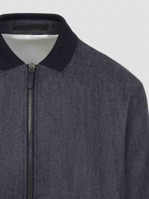 The Best Shops GIORGIO ARMANI: casual jackets - Linen Jacket