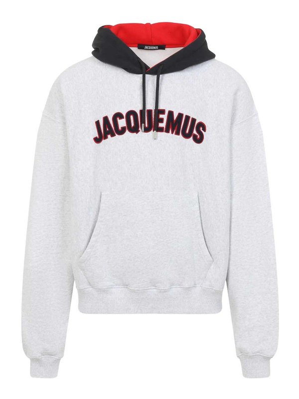 JACQUEMUS: スウェット＆セーター - スウェットシャツ/セーター - グレー