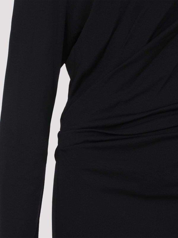 【JACQUEMUS】La Robe Croisiere Mini Dress ブラック Jacquemus La Robe Croisiere Mini Dress In Black | ModeSens