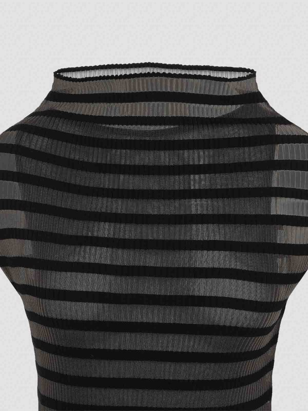 The Best Shops JEAN PAUL GAULTIER: abiti lunghi - Stripes mariniere abito lungo