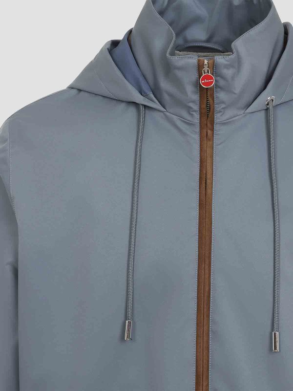 The Best Shops KITON: casual jackets - Polyester Bomber Jacket