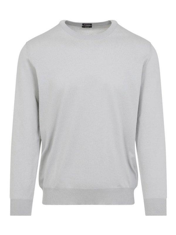 KITON: crew necks - Cotton Pullover