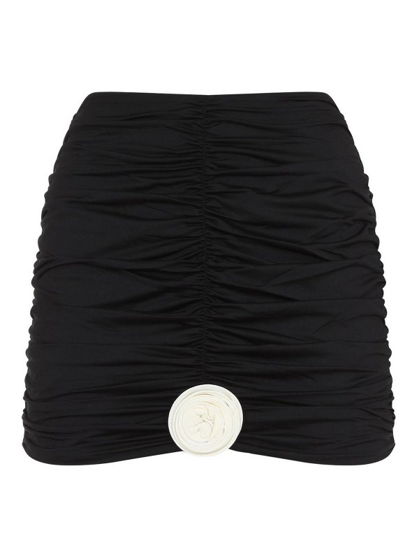 LA REVECHE: Knielange und Midi Röcke - Midirock - Weiß