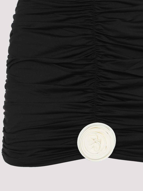 The Best Shops LA REVECHE: Knielange und Midi Röcke - Midirock - Weiß