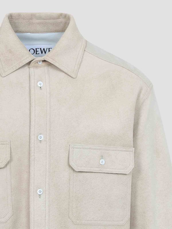 The Best Shops LOEWE: Hemden - Hemd - Weiß