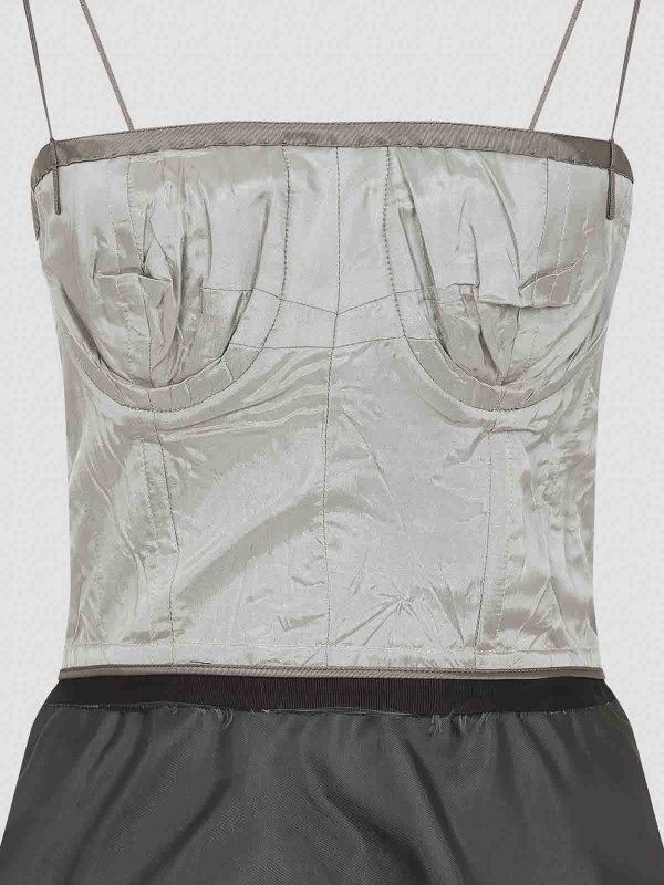 The Best Shops Maison Margiela: abiti al ginocchio - Abito midi di seta