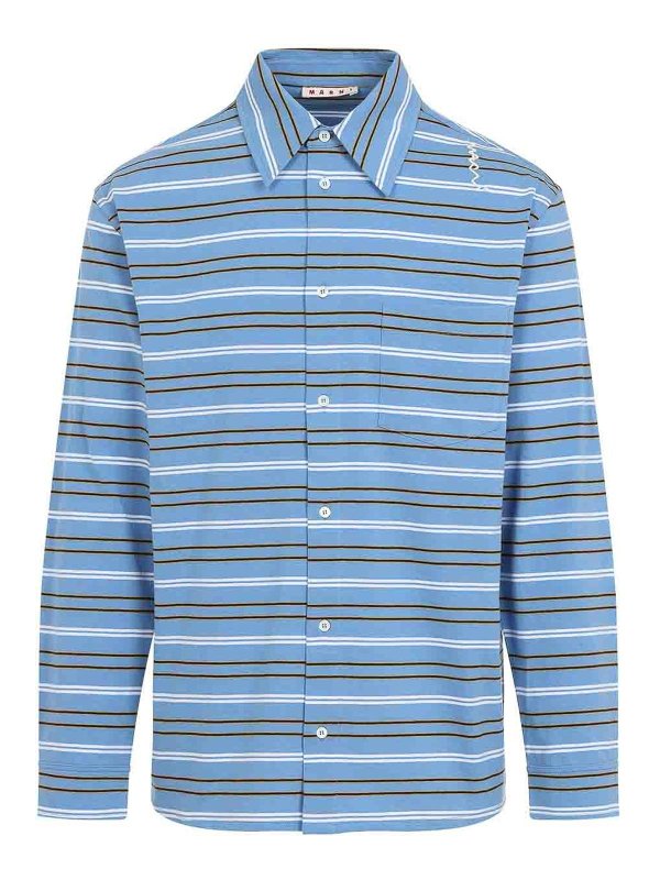 Marni: Polos  - Polo - Bleu