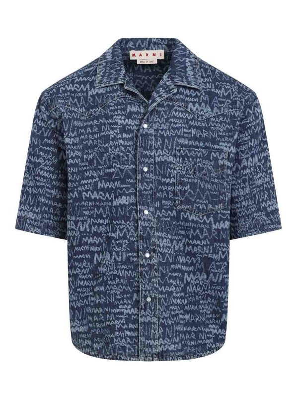 Marni: camicie - Camicia di cotone