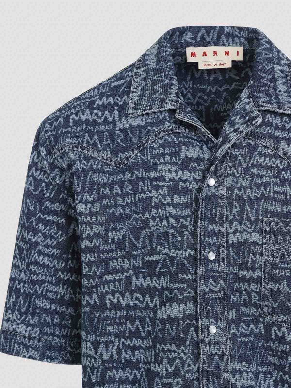 The Best Shops Marni: camicie - Camicia di cotone